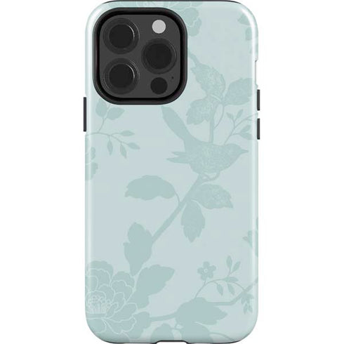 Bird Floral iPhone 15 Pro Impact Case